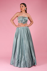 Madrid Tube Blouse with Skirt2278 video